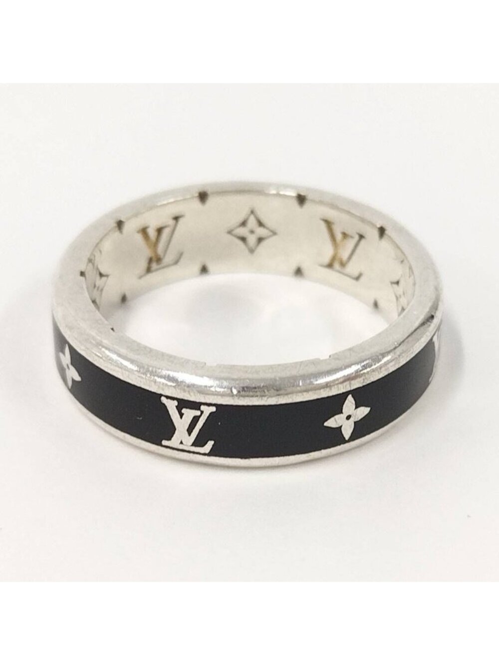Louis Vuitton Ring Spike Silver Black - Picture 2 of 8